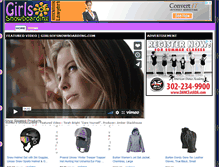 Tablet Screenshot of girlsofsnowboarding.com